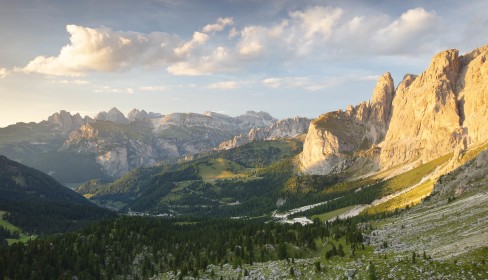 Val Gardena Sunset