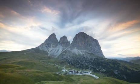 Sassolungo Sunset