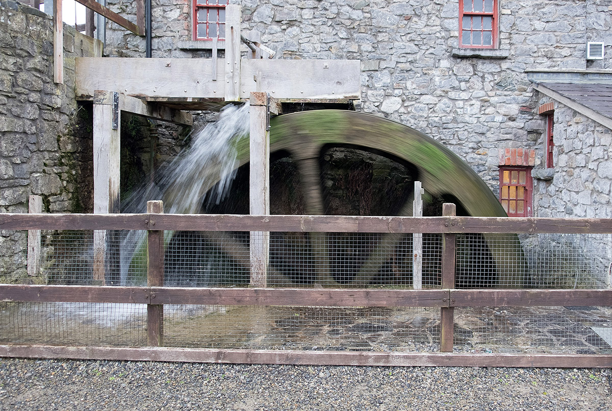 Watermill Wheel by Sylvia Hick